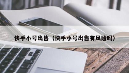 快手小号出售（快手小号出售有风险吗）