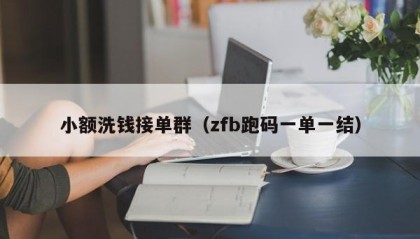 小额洗钱接单群（zfb跑码一单一结）
