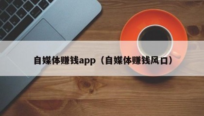 自媒体赚钱app（自媒体赚钱风口）